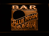 FREE Blue Moon Bar (2) LED Sign - Orange - TheLedHeroes