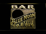 Blue Moon Bar (2) LED Neon Sign Electrical - Yellow - TheLedHeroes
