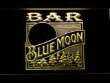FREE Blue Moon Bar (2) LED Sign - Yellow - TheLedHeroes