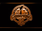 Pittsburgh Steelers Super Bowl XL Champions LED Neon Sign Electrical - Orange - TheLedHeroes