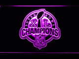 FREE Pittsburgh Steelers Super Bowl XL Champions LED Sign - Purple - TheLedHeroes