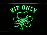 FREE Bud Light Shamrock VIP Only LED Sign - Green - TheLedHeroes
