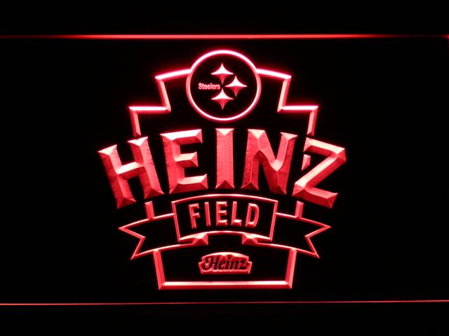 Pittsburgh Steelers Heinz Field LED Neon Sign Electrical - Red - TheLedHeroes