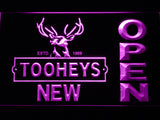 FREE Tooheys New Open LED Sign - Purple - TheLedHeroes