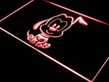 Disney Mini Pluto LED Neon Sign Electrical - Red - TheLedHeroes