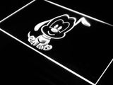 Disney Mini Pluto LED Neon Sign Electrical - White - TheLedHeroes