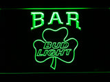 FREE Bud Light Shamrock Bar LED Sign - Green - TheLedHeroes
