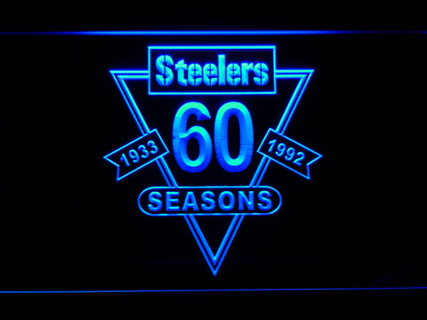 Pittsburgh Steelers 60th Anniversary LED Sign -  - TheLedHeroes