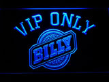 Billy VIP Only LED Neon Sign Electrical - Blue - TheLedHeroes
