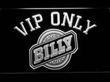 Billy VIP Only LED Neon Sign USB - White - TheLedHeroes
