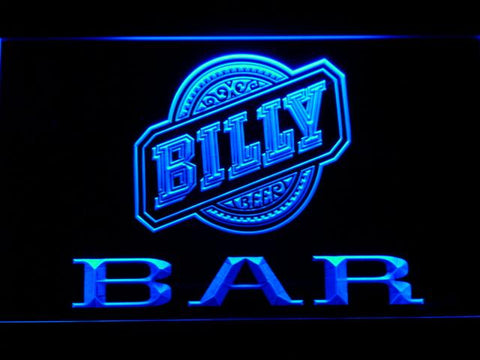 Billy Bar LED Neon Sign USB - Blue - TheLedHeroes