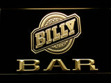 Billy Bar LED Neon Sign Electrical - Yellow - TheLedHeroes