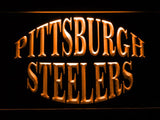 Pittsburgh Steelers (6) LED Neon Sign USB - Orange - TheLedHeroes