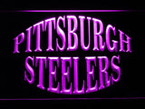 Pittsburgh Steelers (6) LED Neon Sign USB - Purple - TheLedHeroes
