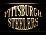 Pittsburgh Steelers (6) LED Neon Sign USB - Yellow - TheLedHeroes
