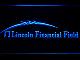 Philadelphia Eagles Lincoln Financial Field LED Neon Sign Electrical - Blue - TheLedHeroes