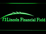 Philadelphia Eagles Lincoln Financial Field LED Neon Sign USB - Green - TheLedHeroes