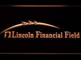 Philadelphia Eagles Lincoln Financial Field LED Neon Sign USB - Orange - TheLedHeroes