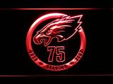 FREE Philadelphia Eagles 75th Anniversary LED Sign - Red - TheLedHeroes