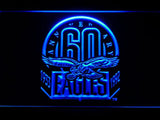 Philadelphia Eagles 60th Anniversary LED Neon Sign USB - Blue - TheLedHeroes