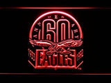 Philadelphia Eagles 60th Anniversary LED Neon Sign USB - Red - TheLedHeroes