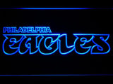 Philadelphia Eagles (6) LED Neon Sign USB - Blue - TheLedHeroes