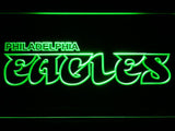 Philadelphia Eagles (6) LED Neon Sign USB - Green - TheLedHeroes