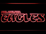 Philadelphia Eagles (6) LED Neon Sign Electrical - Red - TheLedHeroes