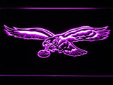Philadelphia Eagles (8) LED Neon Sign USB - Purple - TheLedHeroes
