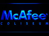 Oakland Raiders McAfee Coliseum LED Neon Sign USB - Blue - TheLedHeroes