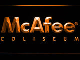 Oakland Raiders McAfee Coliseum LED Neon Sign USB - Orange - TheLedHeroes