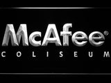 Oakland Raiders McAfee Coliseum LED Neon Sign USB - White - TheLedHeroes