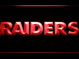 FREE Oakland Raiders (4) LED Sign - Red - TheLedHeroes