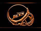 New York Jets (4) LED Neon Sign USB - Orange - TheLedHeroes