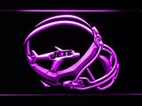 New York Jets (5) LED Neon Sign Electrical - Purple - TheLedHeroes