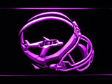 New York Jets (5) LED Neon Sign USB - Purple - TheLedHeroes