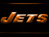 New York Jets (6) LED Neon Sign Electrical - Orange - TheLedHeroes