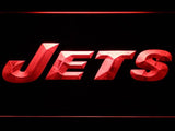 New York Jets (6) LED Neon Sign Electrical - Red - TheLedHeroes