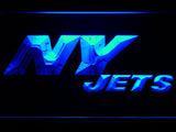 New York Jets (7) LED Neon Sign Electrical - Blue - TheLedHeroes