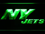 New York Jets (7) LED Neon Sign USB - Green - TheLedHeroes