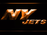 New York Jets (7) LED Neon Sign Electrical - Orange - TheLedHeroes