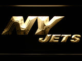 New York Jets (7) LED Neon Sign Electrical - Yellow - TheLedHeroes