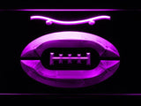 New York Jets (8) LED Neon Sign USB - Purple - TheLedHeroes