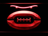 New York Jets (8) LED Neon Sign USB - Red - TheLedHeroes