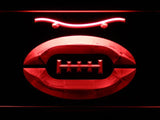 New York Jets (8) LED Neon Sign Electrical - Red - TheLedHeroes