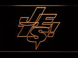 New York Jets (10) LED Neon Sign USB - Orange - TheLedHeroes