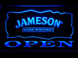 Jameson Open LED Neon Sign USB - Blue - TheLedHeroes