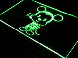 Disney Mini Mickey Mousse LED Neon Sign Electrical - Green - TheLedHeroes