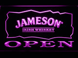 FREE Jameson Open LED Sign - Purple - TheLedHeroes