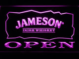 Jameson Open LED Neon Sign USB - Purple - TheLedHeroes